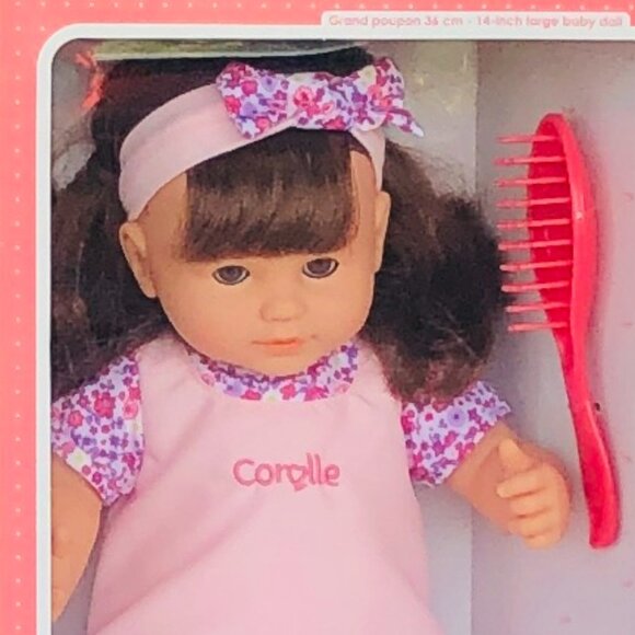 Corolle Mon Grand Poupon Alice Hair to Brush Toy Baby Doll 14" (36cm) New in Box - Picture 10 of 16